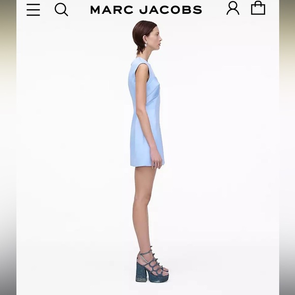 Marc Jacobs Kiki Denim Platform Sandals Women blue | blue Heels - Picture 6 of 8